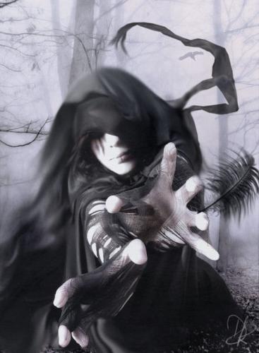 Plumes, gothique