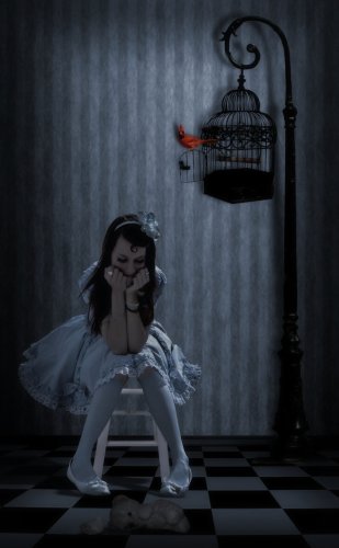 There was a little girl